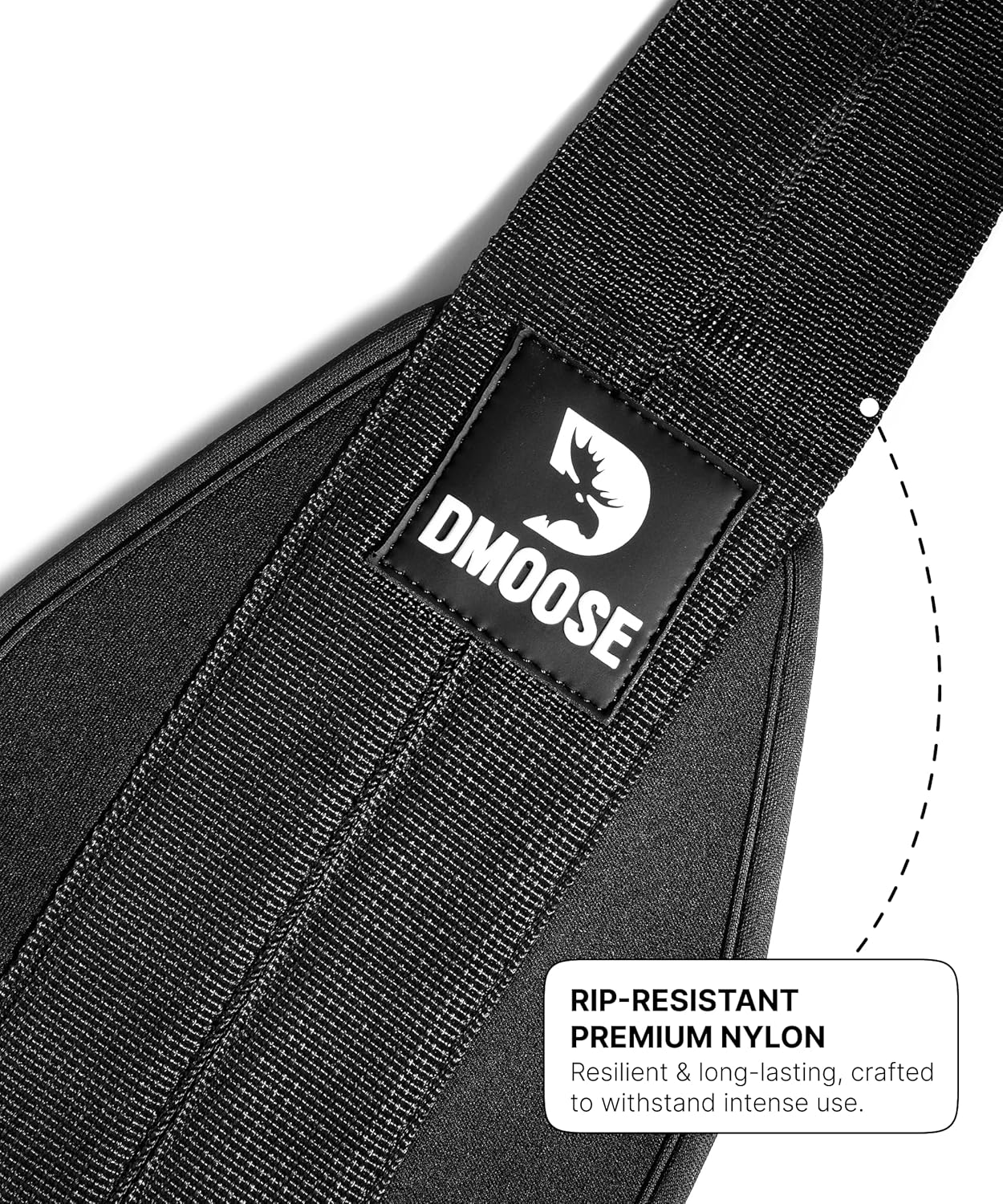 Elevate Your Core Workouts with DMoose Hanging Ab Straps - Soft Padded Exercise Straps for Pull-Up Bars, Perfect for Ab Swings & Leg Raises, Includes 2 Steel Carabiners for Home & Gym Use